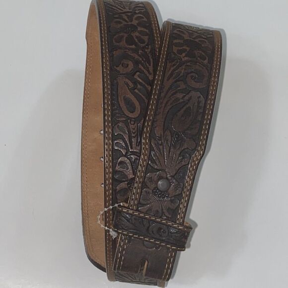 VTG, Justin Boots 1879 125 Years C11878 Handmade Original Men Belt Size 40 - Picture 3 of 8